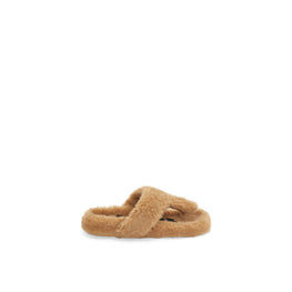 Women Ease Shearling Sandal - Medium Concealer