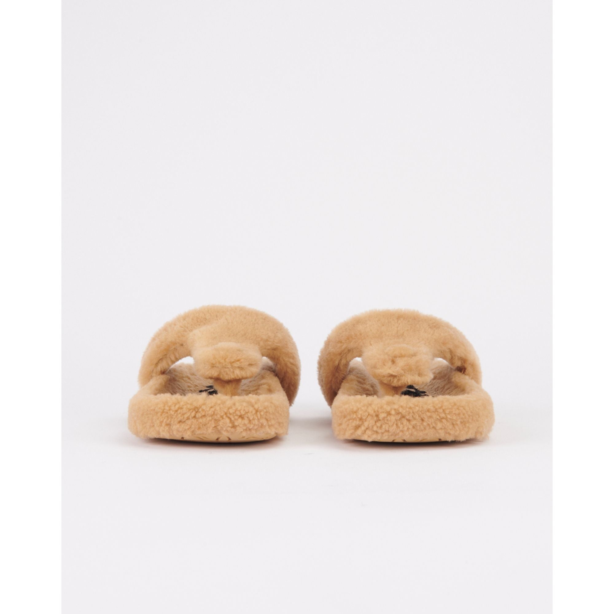 Women Ease Shearling Sandal - Medium Concealer