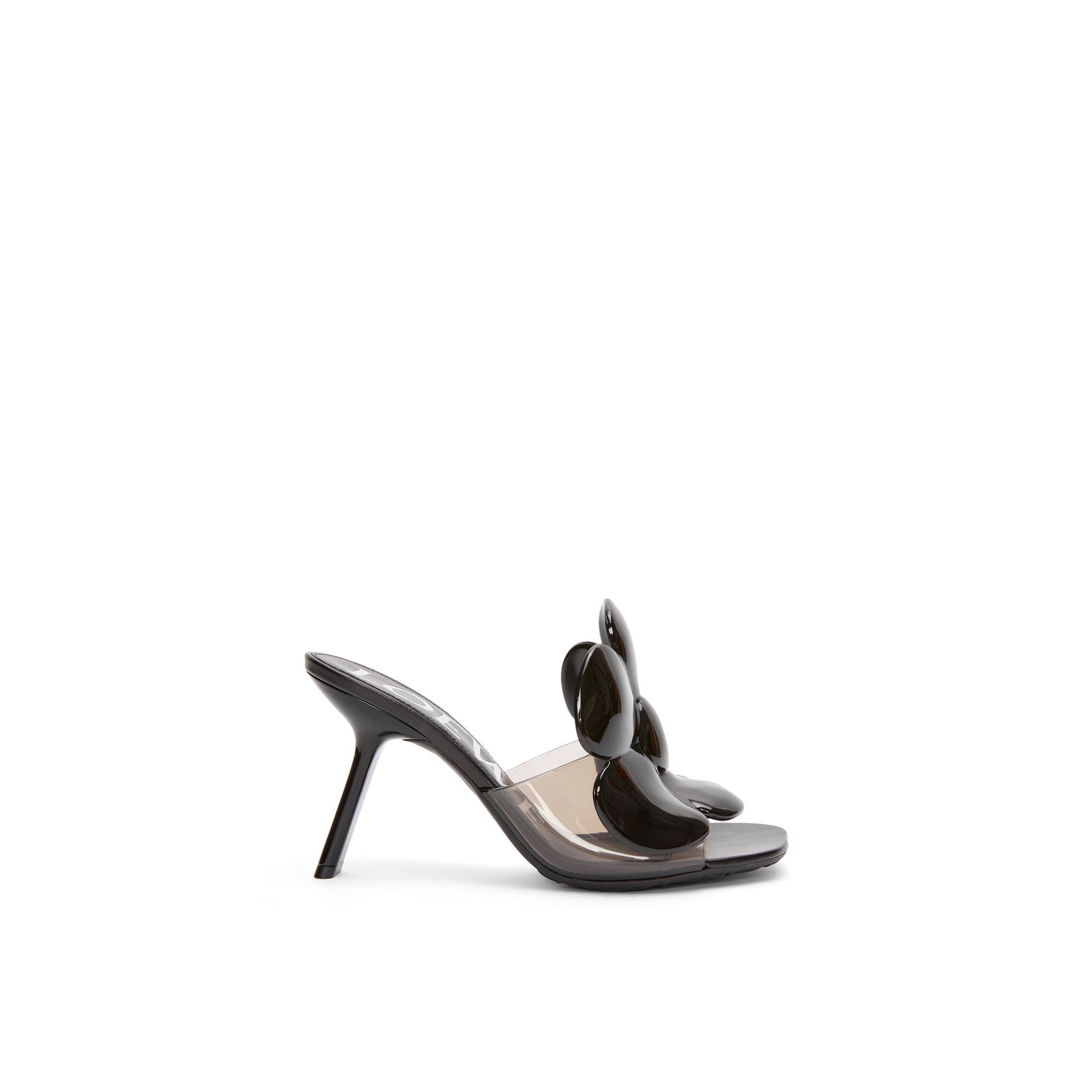 Women Petal Flower Sandal 90 - Black