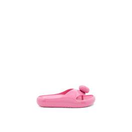 Women Foam Pebble Toe Post Glossy - Pink
