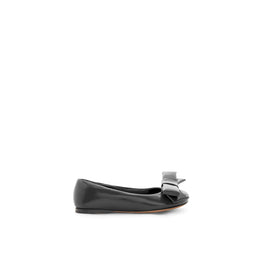 Women Puff Ballerina - Black