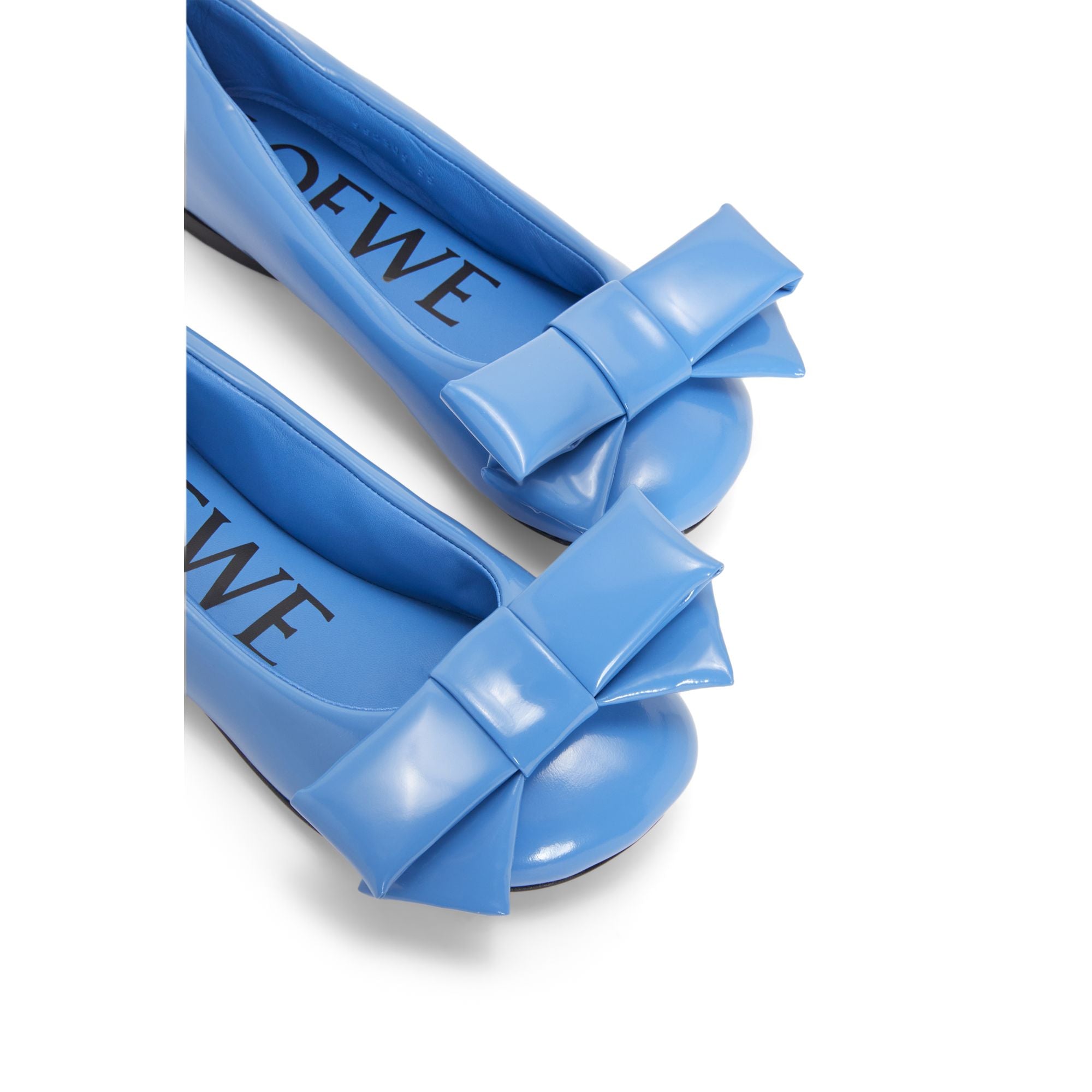 Women Puff Ballerina - Light Denim