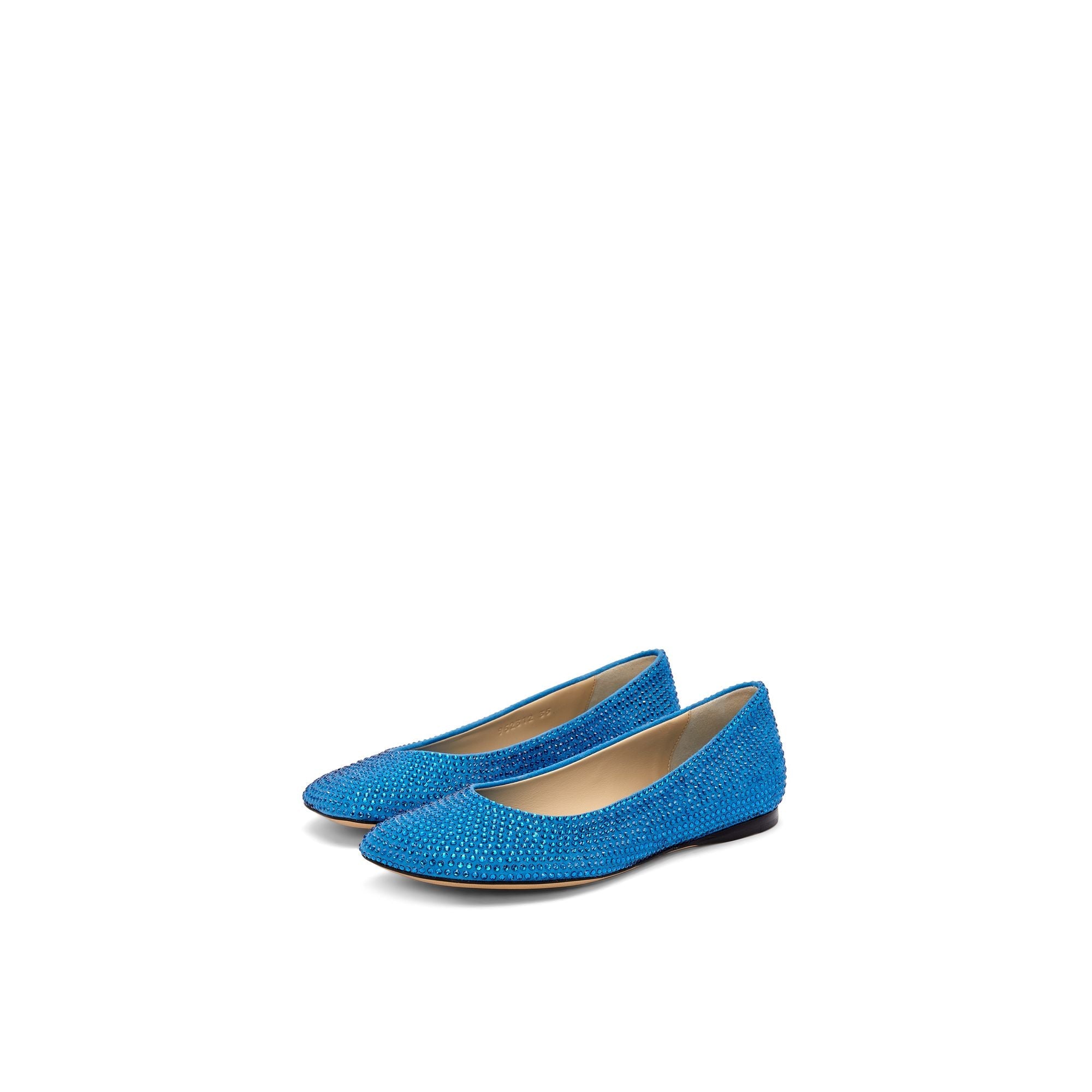 Women Toy Strass  Ballerina - Blue