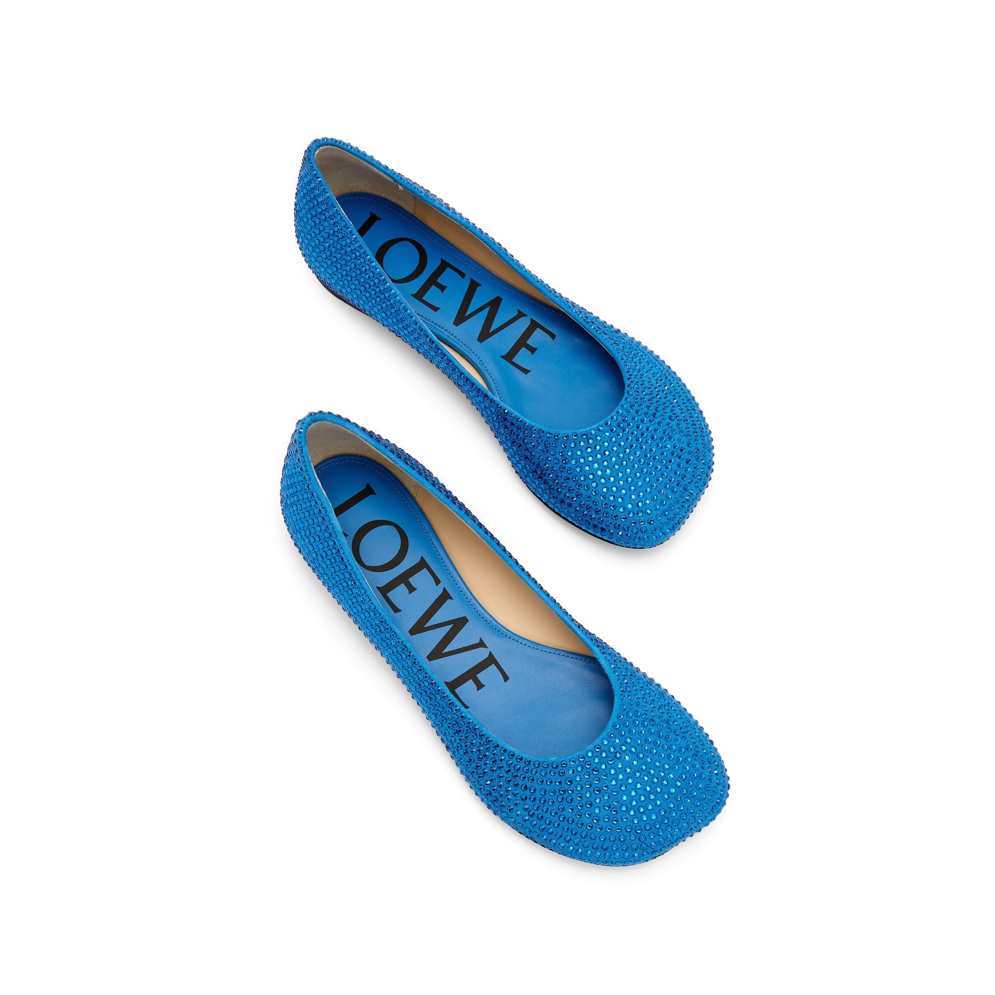 Women Toy Strass  Ballerina - Blue