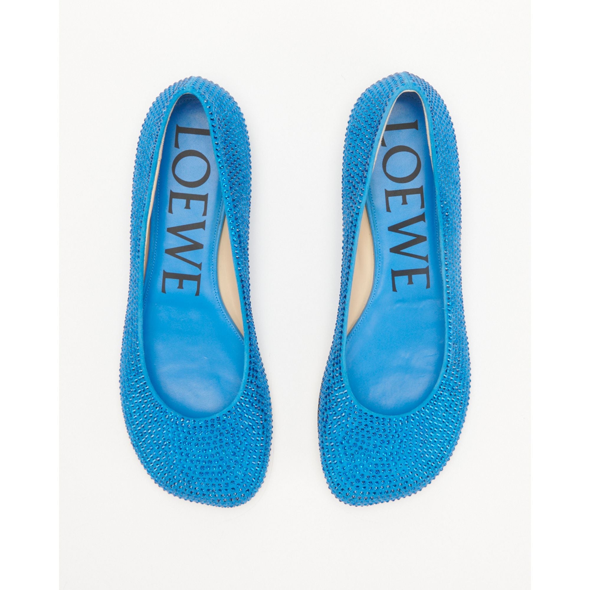Women Toy Strass  Ballerina - Blue