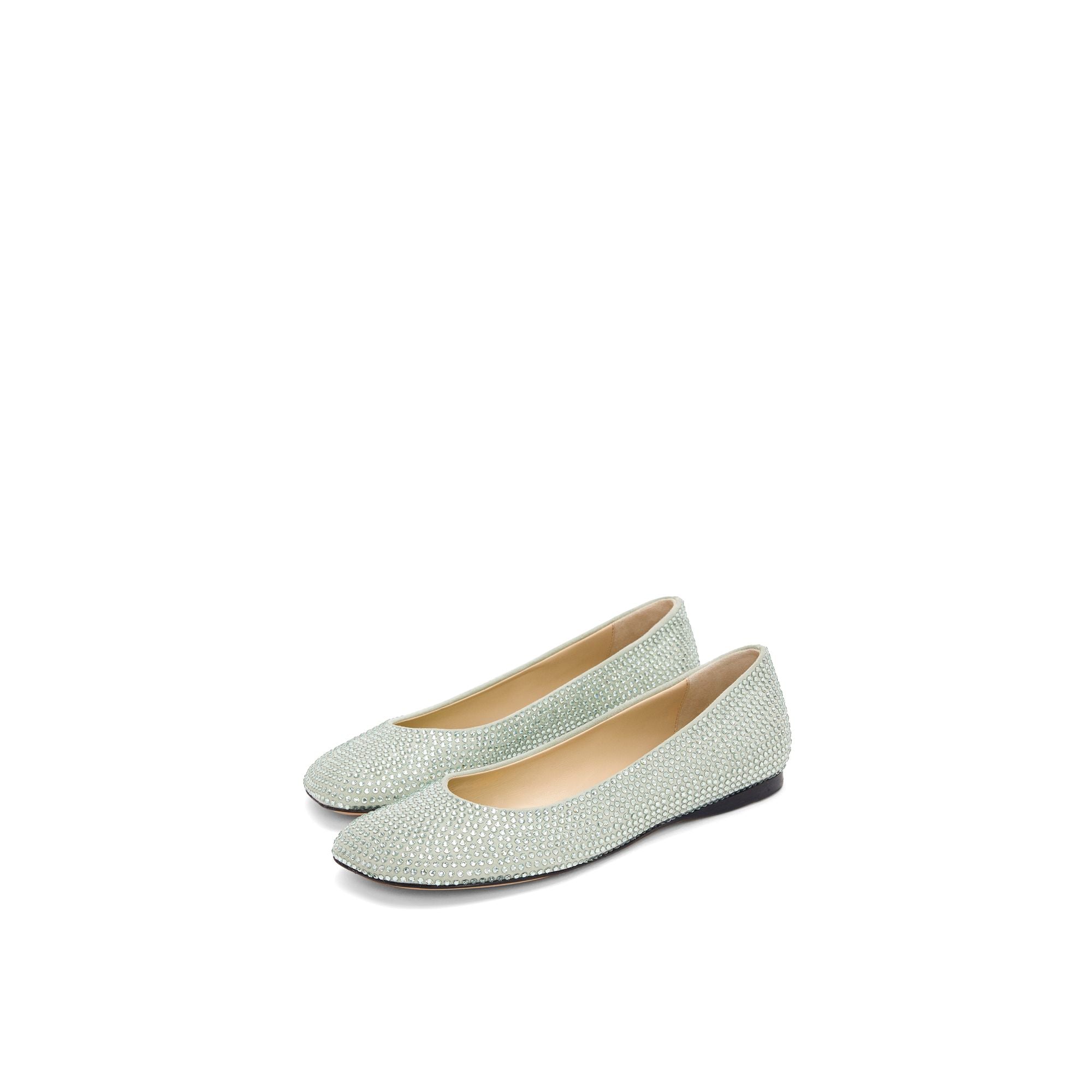 Women Toy Strass  Ballerina - Pistachio