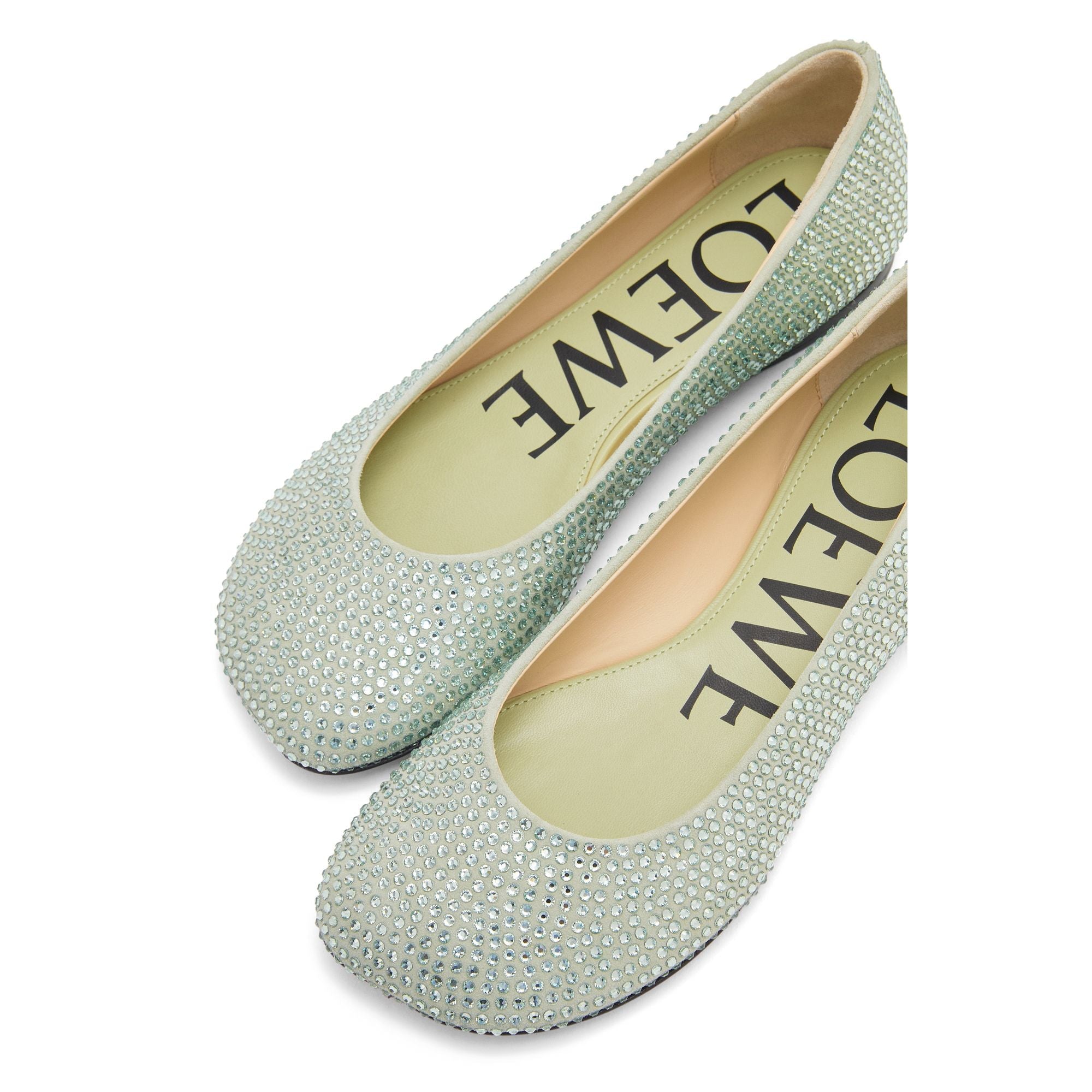 Women Toy Strass  Ballerina - Pistachio