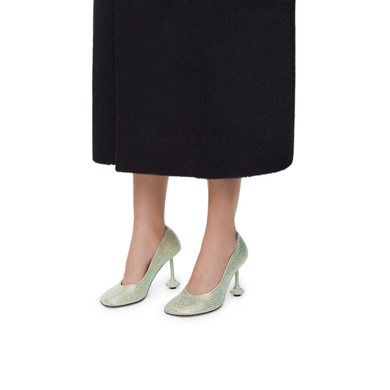 Women Toy Strass  Pump 90 - Pistachio