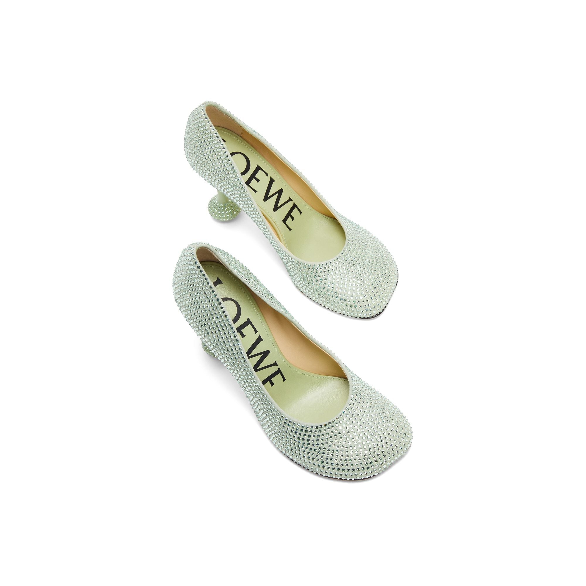 Women Toy Strass  Pump 90 - Pistachio