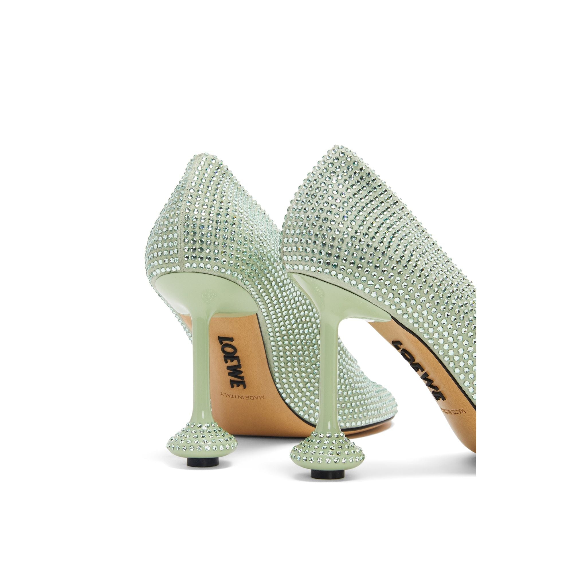 Women Toy Strass  Pump 90 - Pistachio