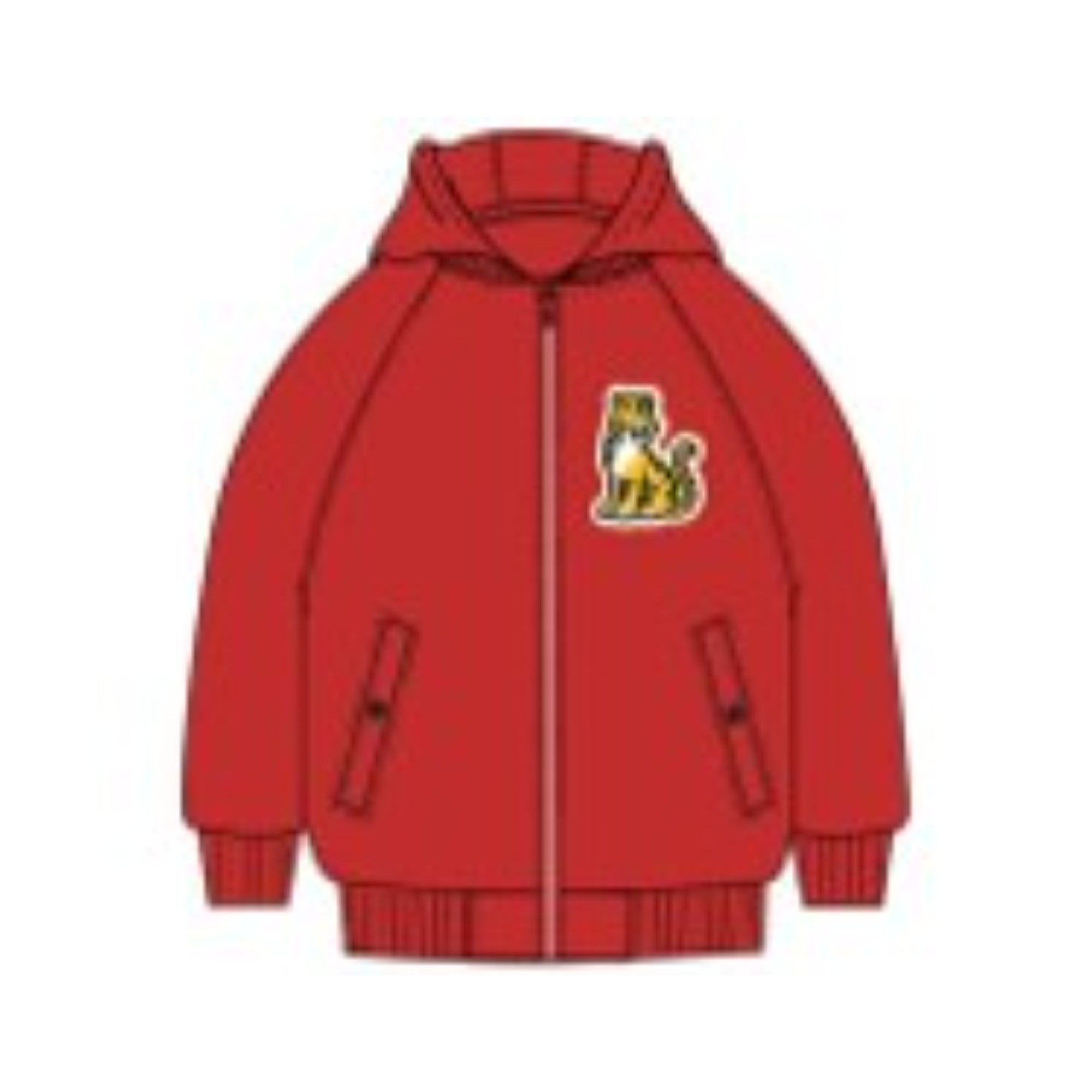 Kids Blouson - Vermillion