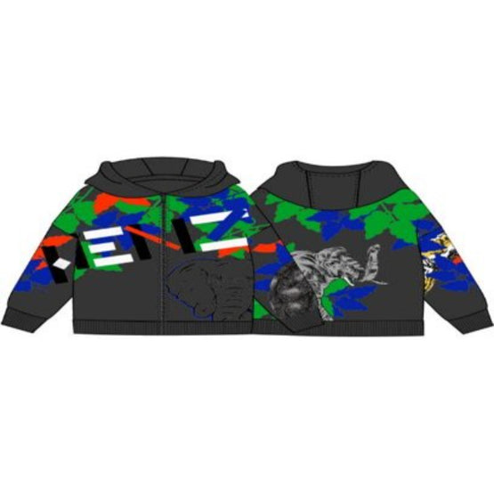 Kids Cardigan Jogging - Anthracite