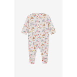 Kids Ensemble Pyjama + Bavoir + Bon - Faded Pink