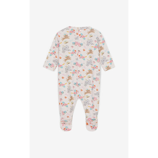 Kids Ensemble Pyjama + Bavoir + Bon - Faded Pink
