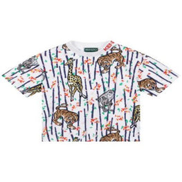 Kids Tee-Shirt Manches Courtes - Ecru