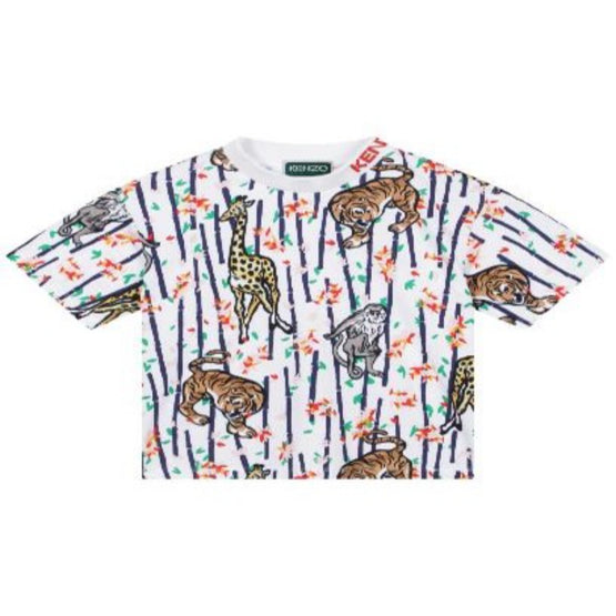 Kids Tee-Shirt Manches Courtes - Ecru