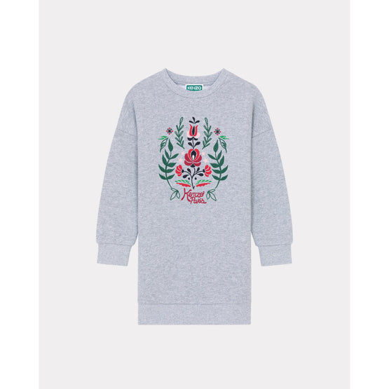 Kids Robe - Pearl Grey