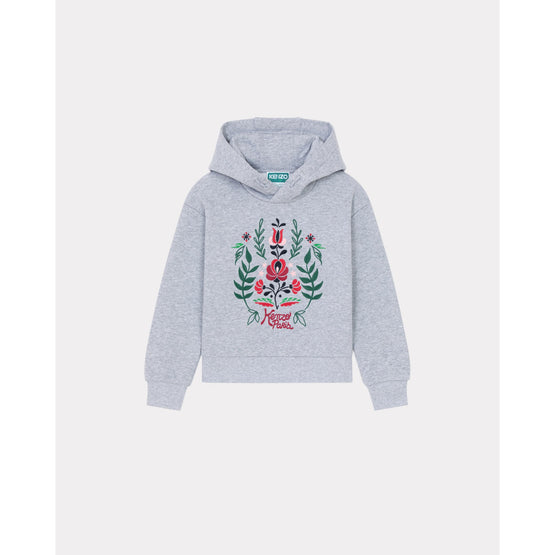 Kids Sweat A Capuche - Pearl Grey