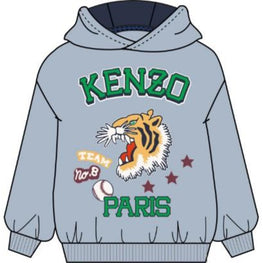 Kids Sweat A Capuche - Deep Orange