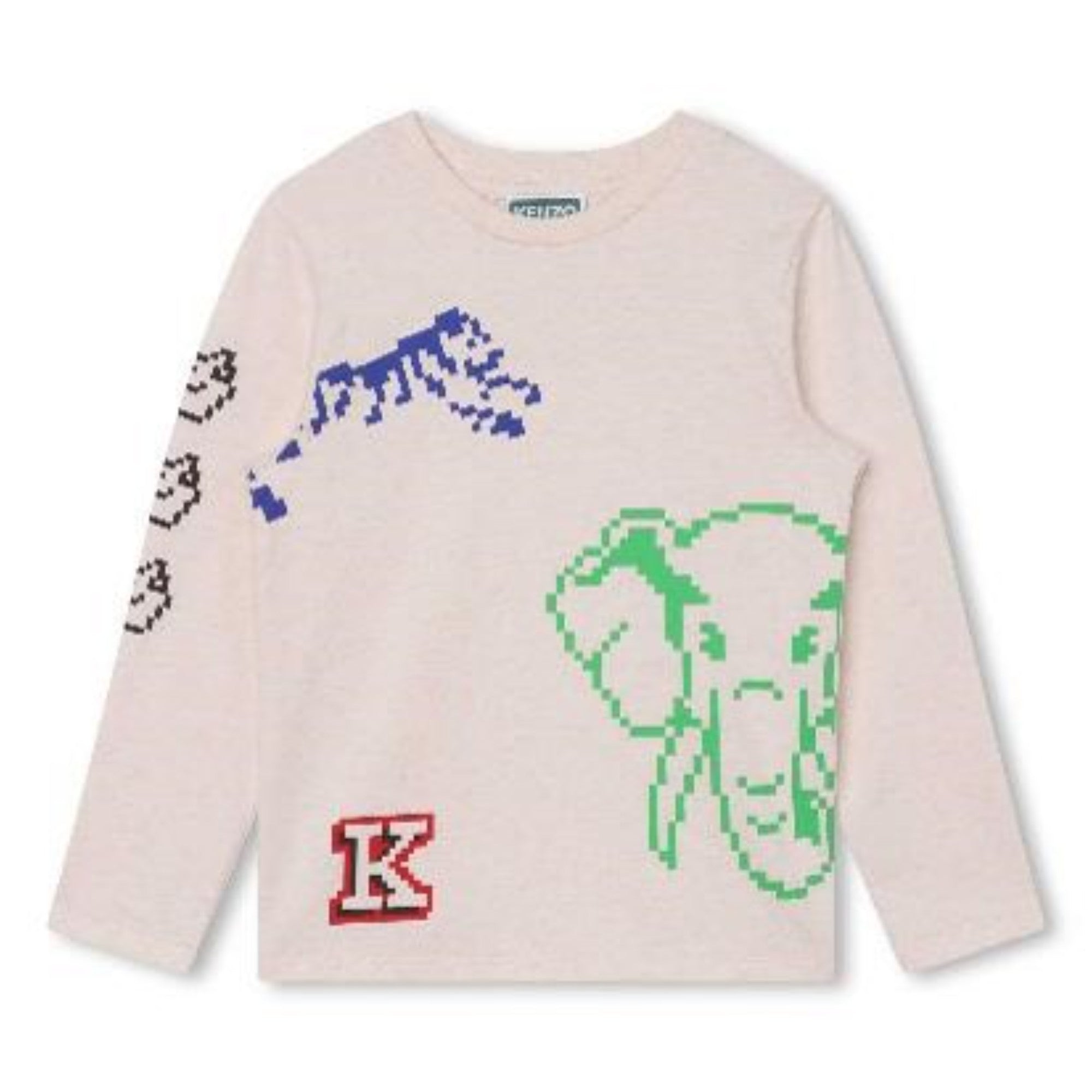Kids Tee-Shirt Manches Longues - Cream