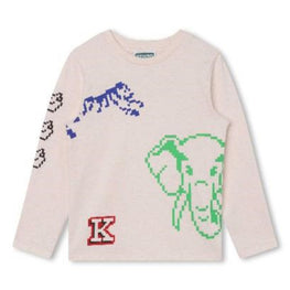 Kids Tee-Shirt Manches Longues - Cream
