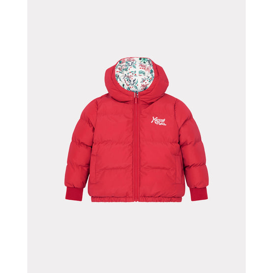 Kids Doudoune Reversible - Vermillion
