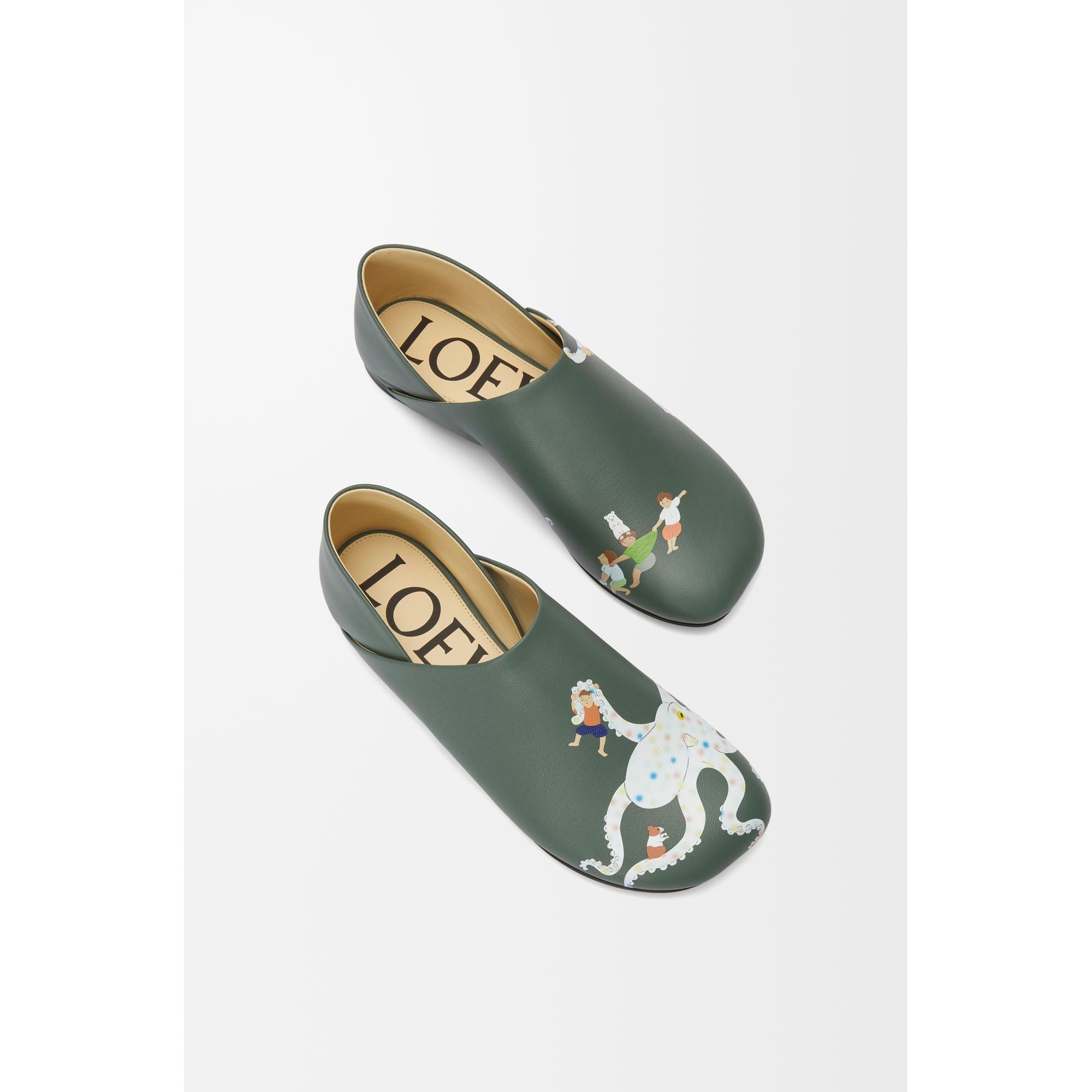 Women Toy Slipper Suna - Vetiver/Multicolor
