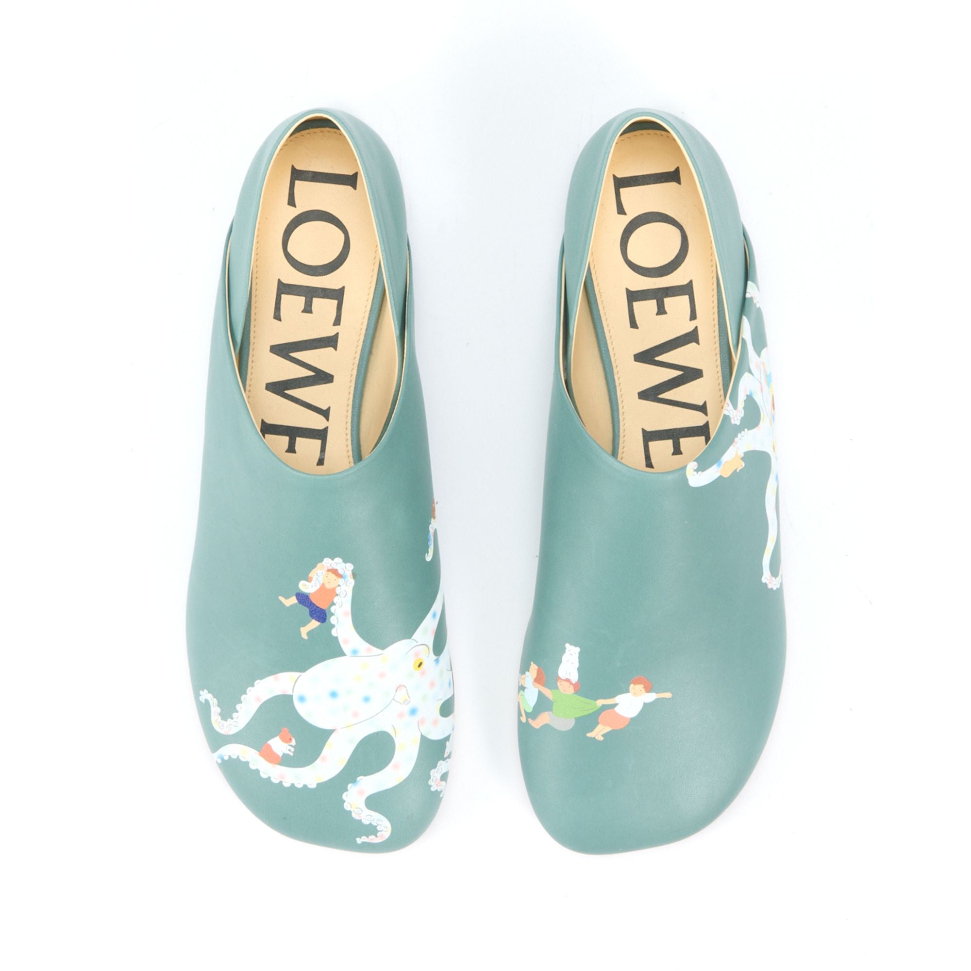 Women Toy Slipper Suna - Vetiver/Multicolor