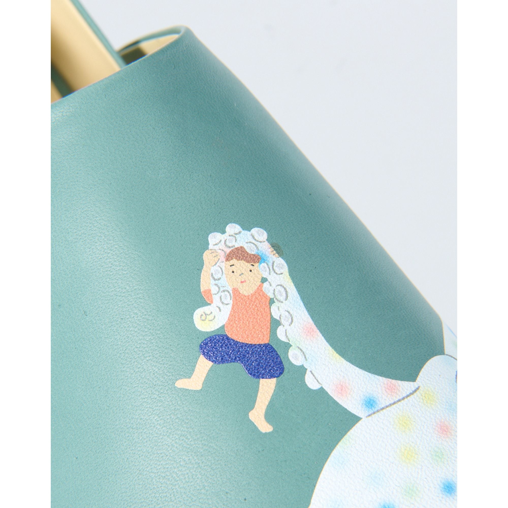 Women Toy Slipper Suna - Vetiver/Multicolor