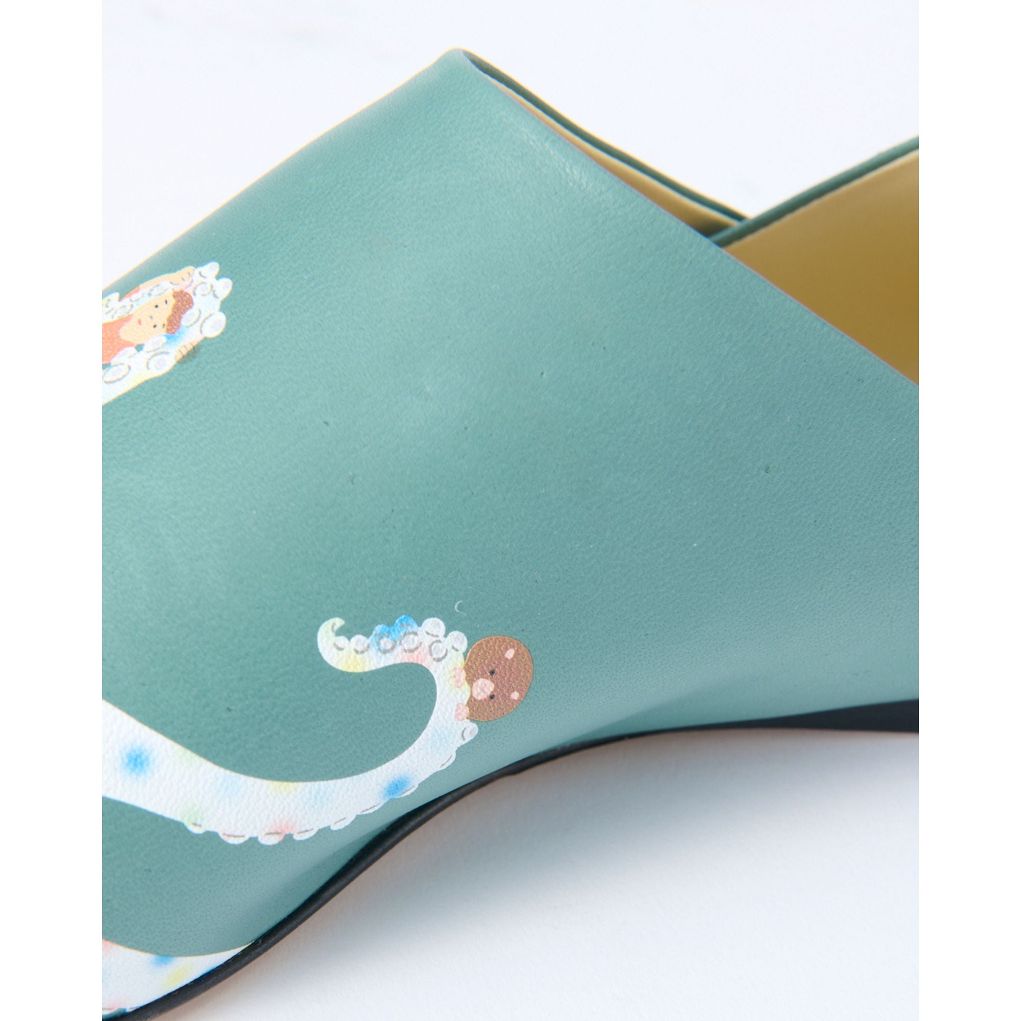 Women Toy Slipper Suna - Vetiver/Multicolor