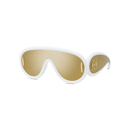 Men Anagram - Ivory / Brown Mirror