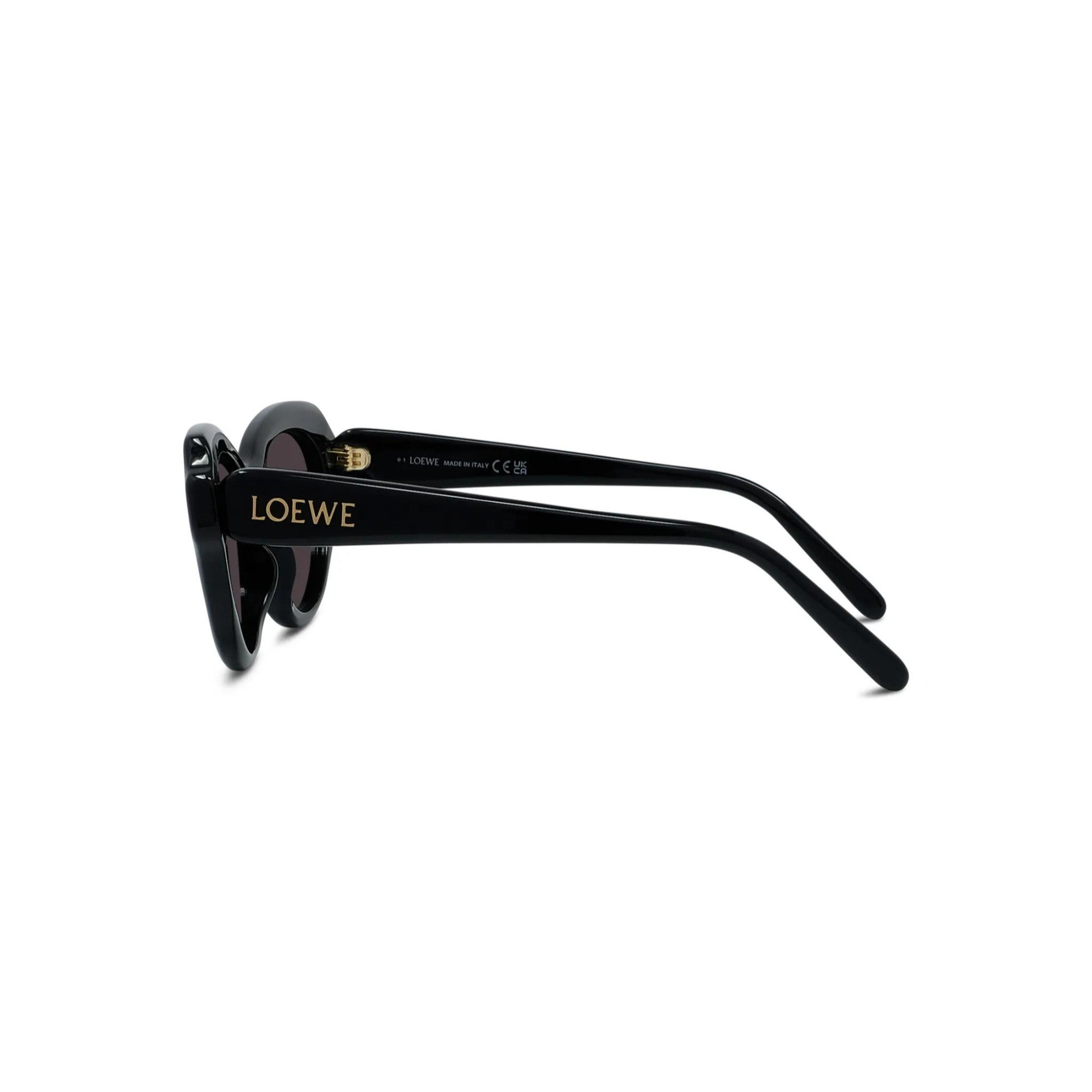 Women Slim - Shiny Black / Smoke