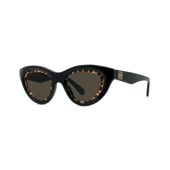 Women Anagram - Shiny Black / Brown