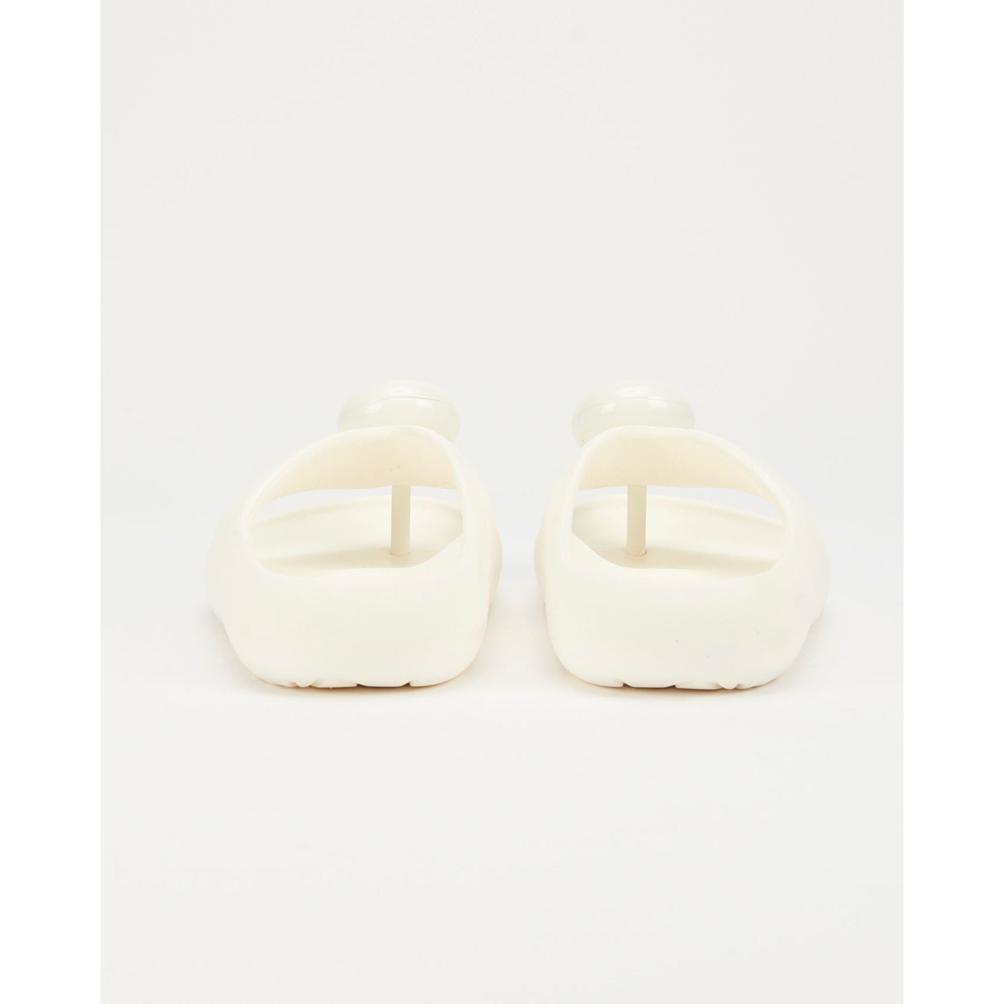 Men Foam Thong Slide - White