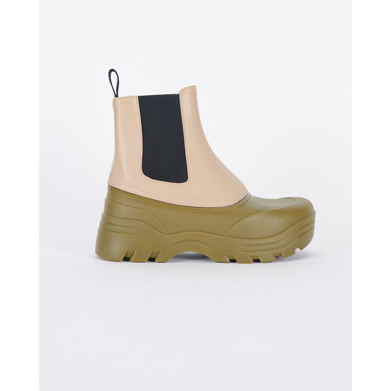 Men Field Chelsea Boot - Linen/Olive