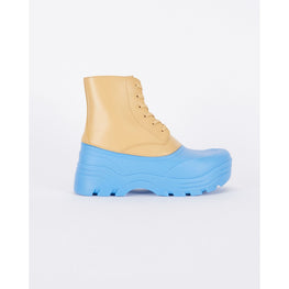 Men Field Lace Up Boot - Twill/Light Denim