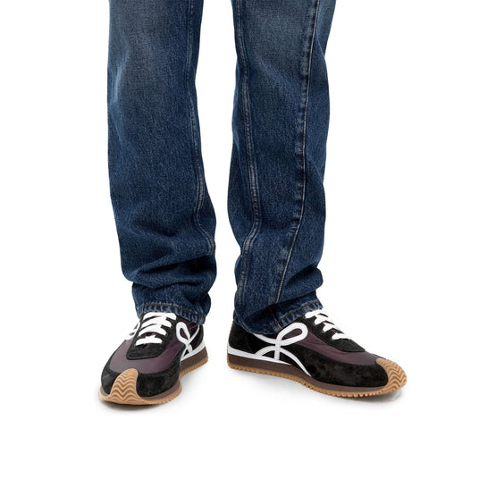 Men Flow Runner - Black/Shitake