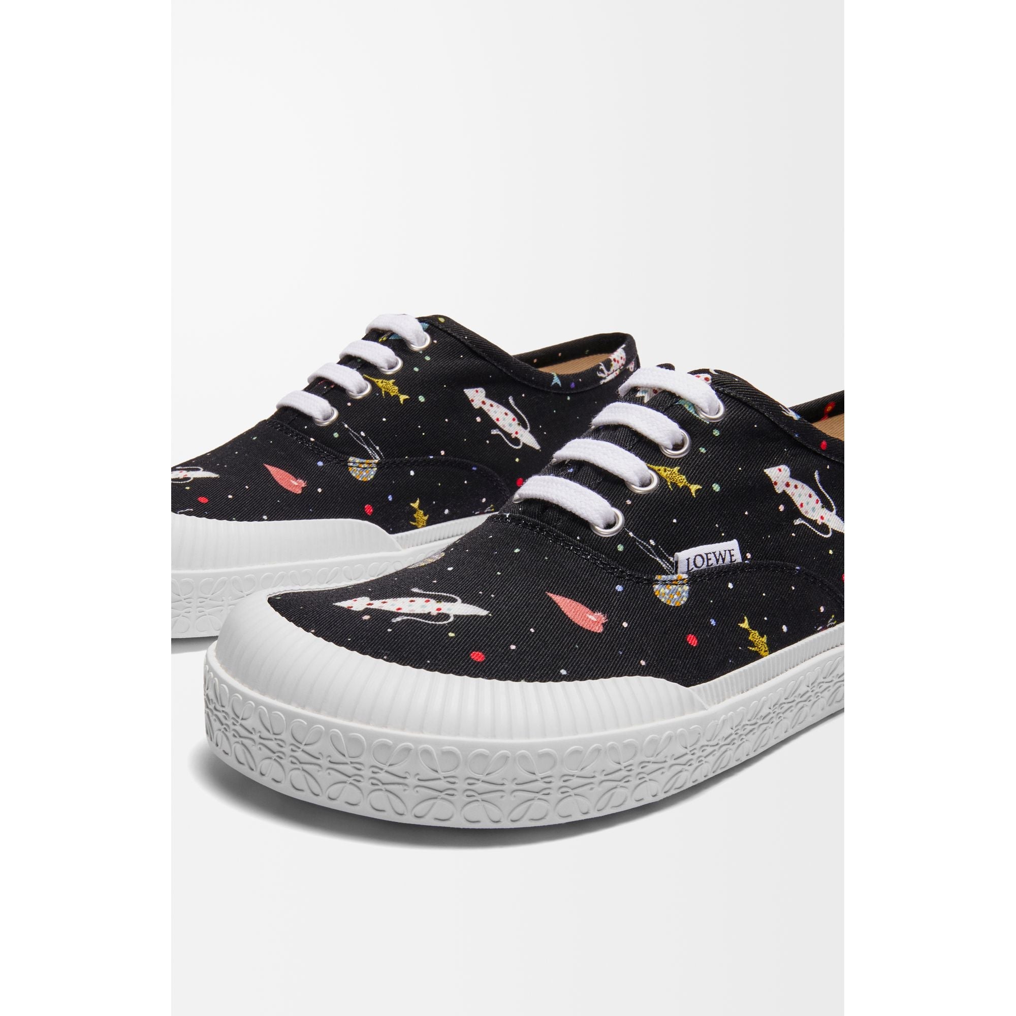 Men Terra Vulca Lace-Up Suna - Black/Multicolor