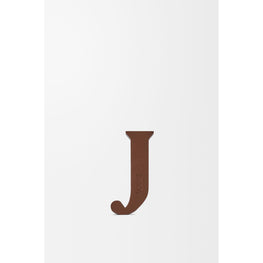 Women Letter Dice (J) - Tan/Black