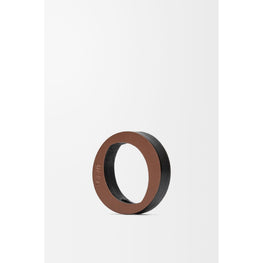 Women Letter Dice (O) - Tan/Black