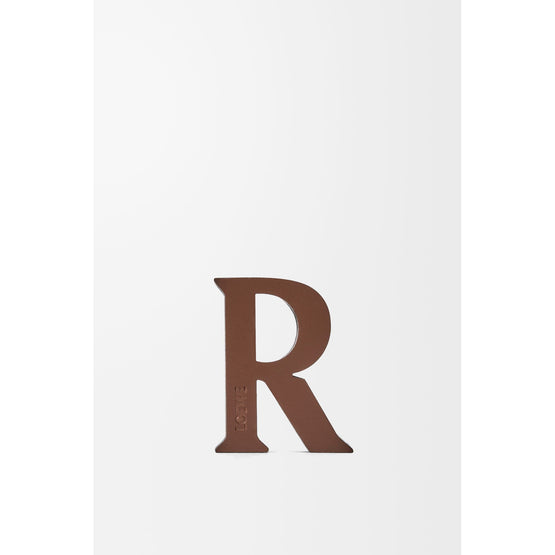 Women Letter Dice (R) - Tan/Black