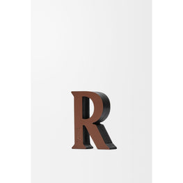 Women Letter Dice (R) - Tan/Black