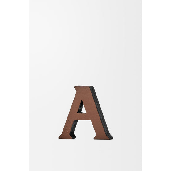 Women Letter Dice (A) - Tan/Black