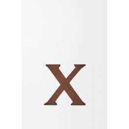 Women Letter Dice (X) - Tan/Black