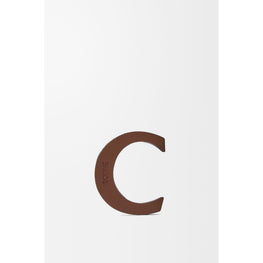 Women Letter Dice (C) - Tan/Black