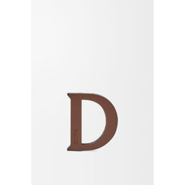 Women Letter Dice (D) - Tan/Black