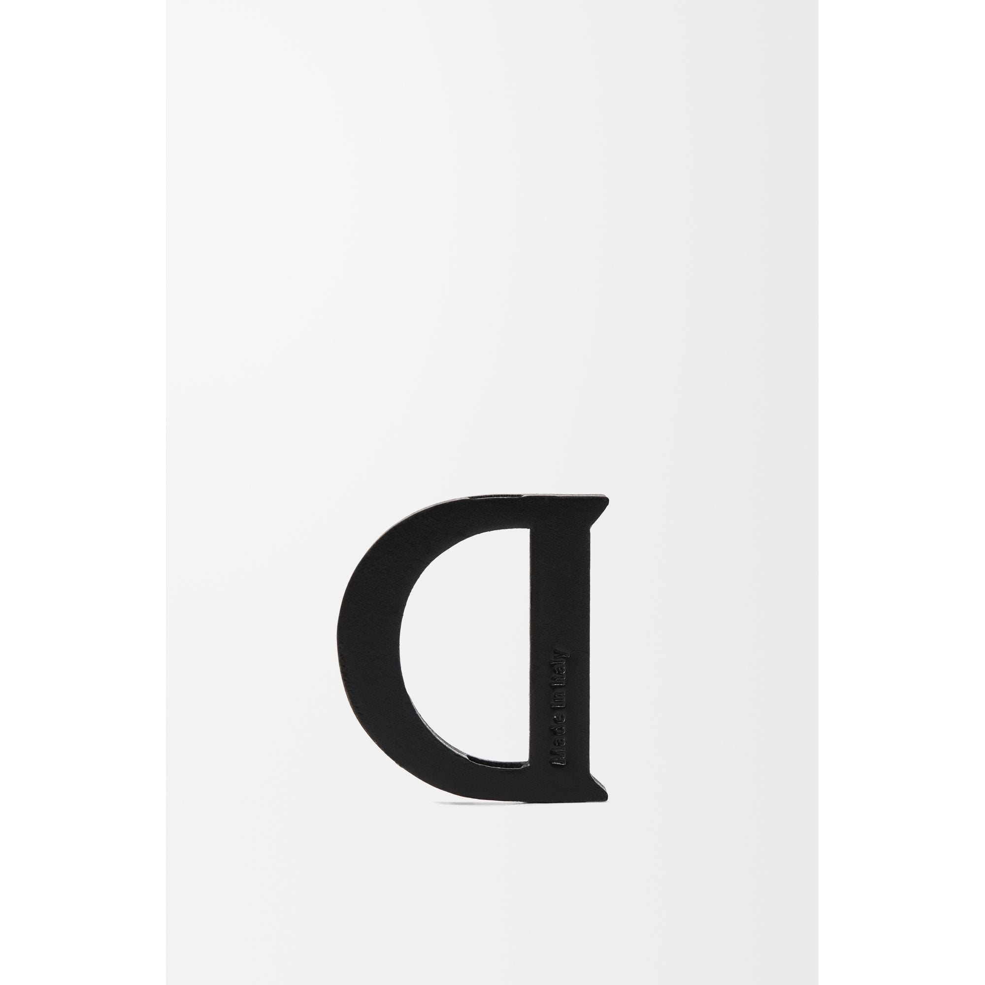 Women Letter Dice (D) - Tan/Black