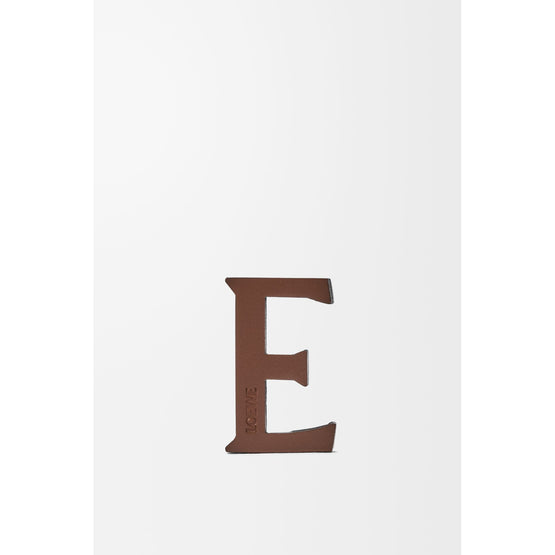 Women Letter Dice (E) - Tan/Black