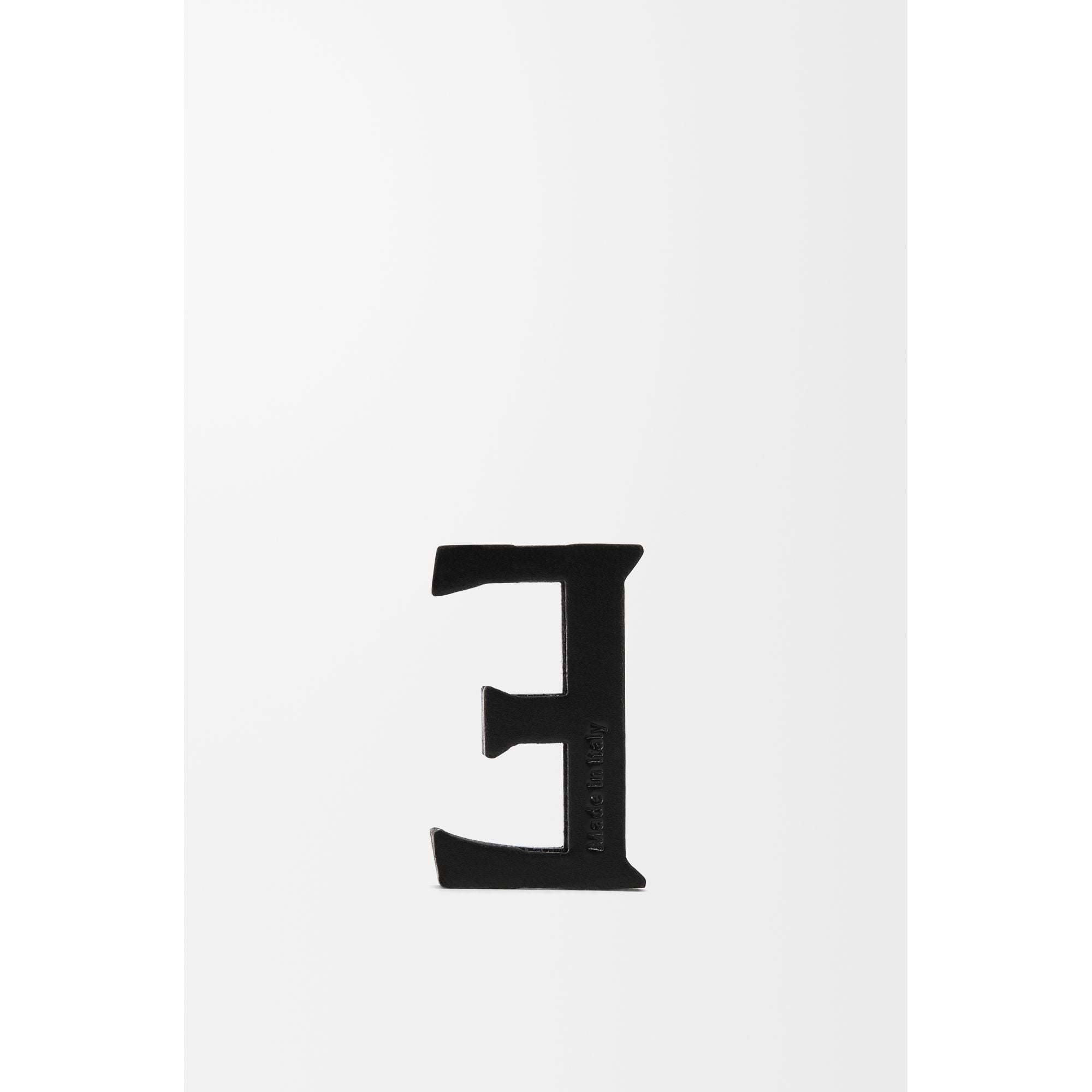 Women Letter Dice (E) - Tan/Black