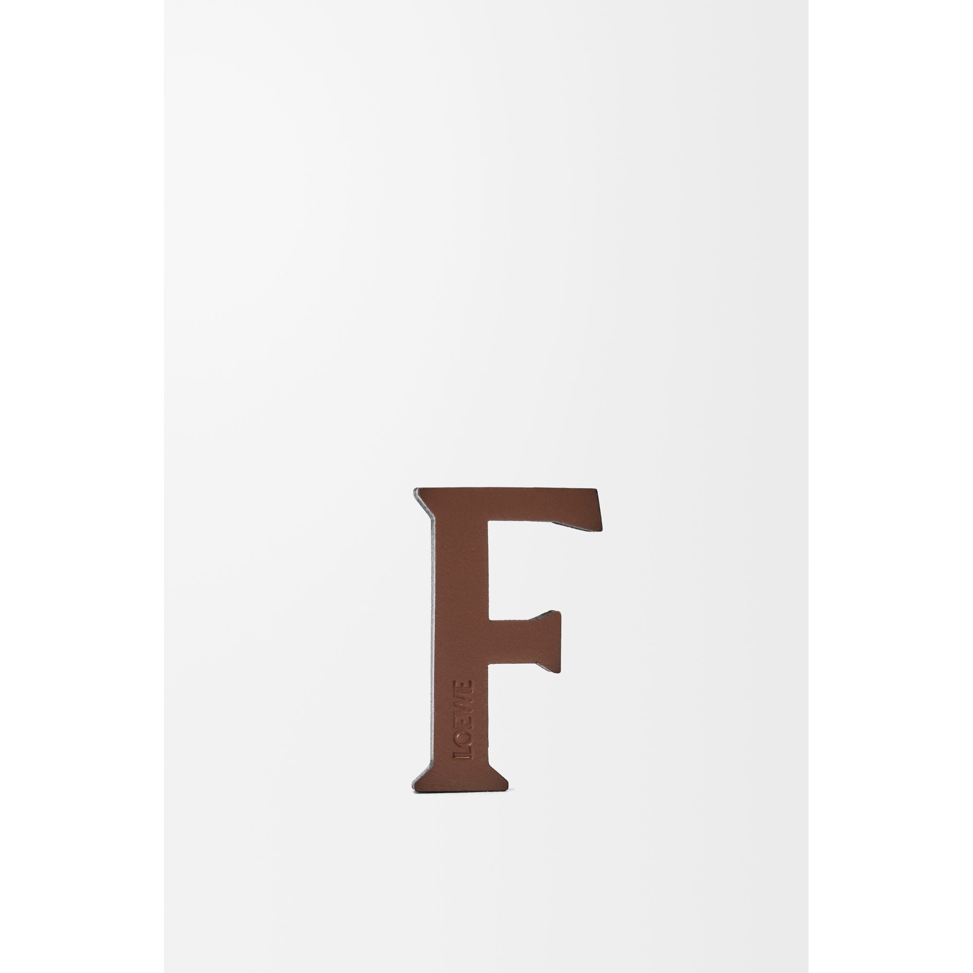 Women Letter Dice (F) - Tan/Black